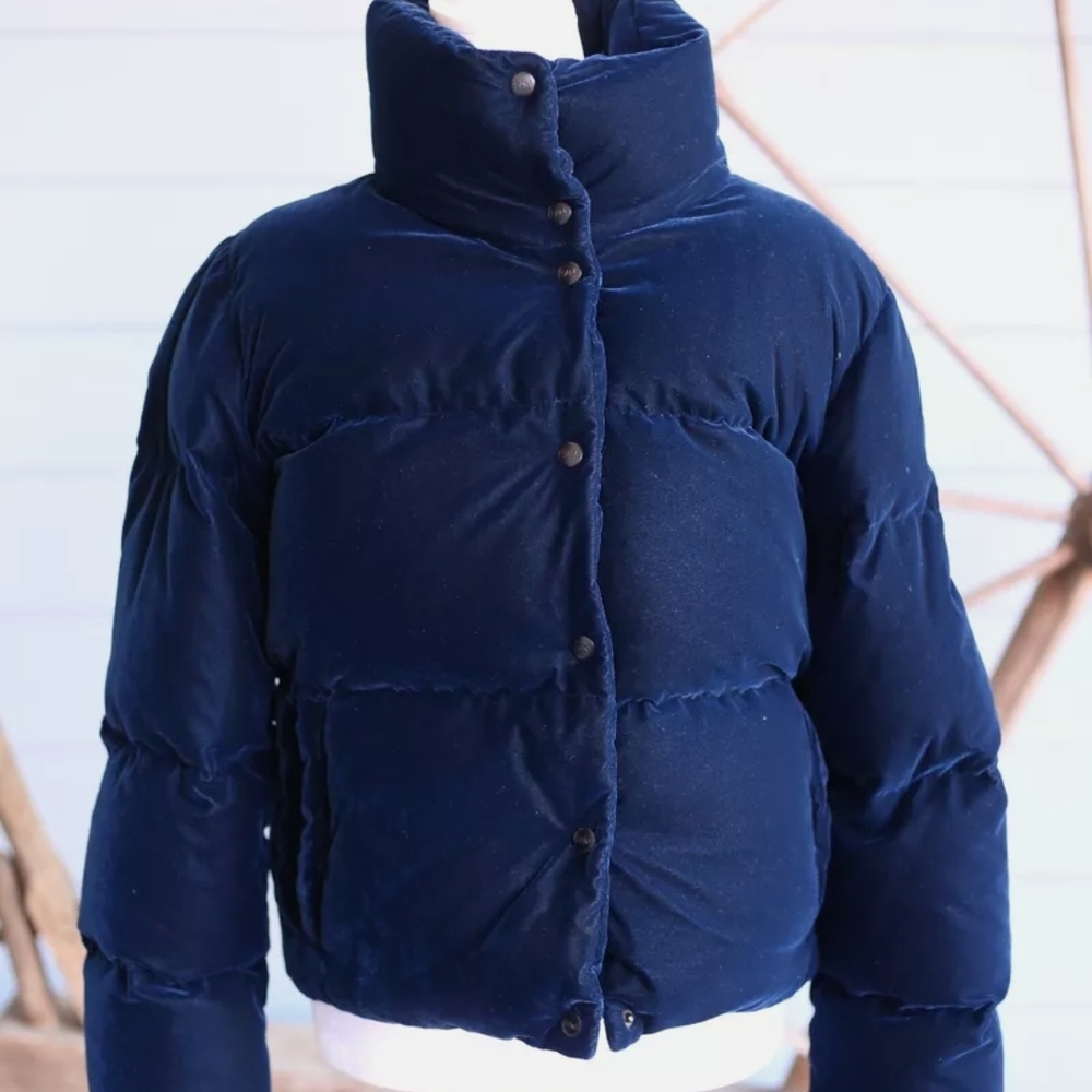 SAM. Midnight Blue Puffer Jacket